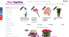 Desktop Screenshot of fleursupreme.com